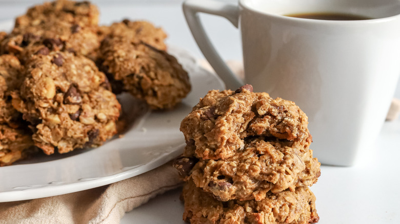 stacked breakfast cookies