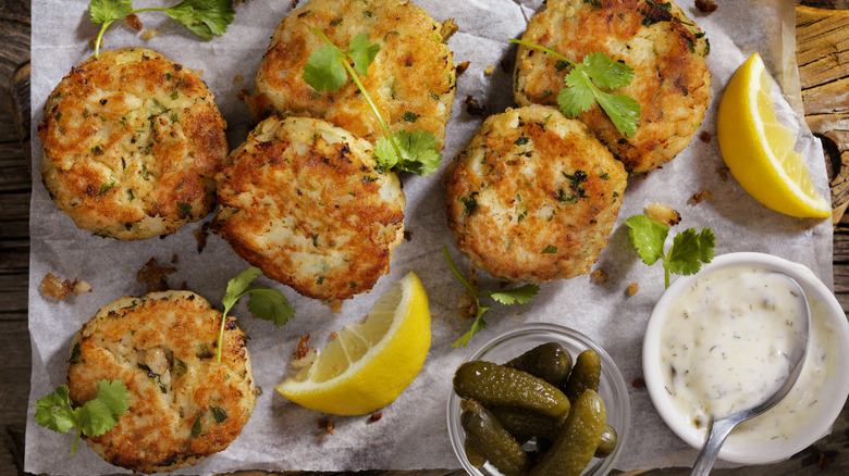 crab cakes 