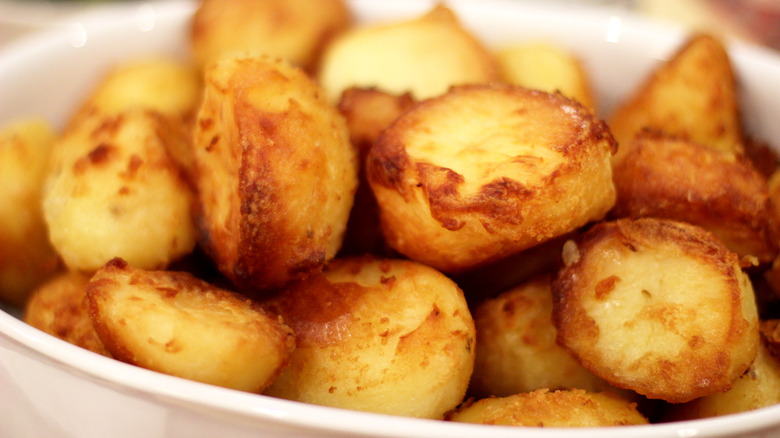 british roast potatoes