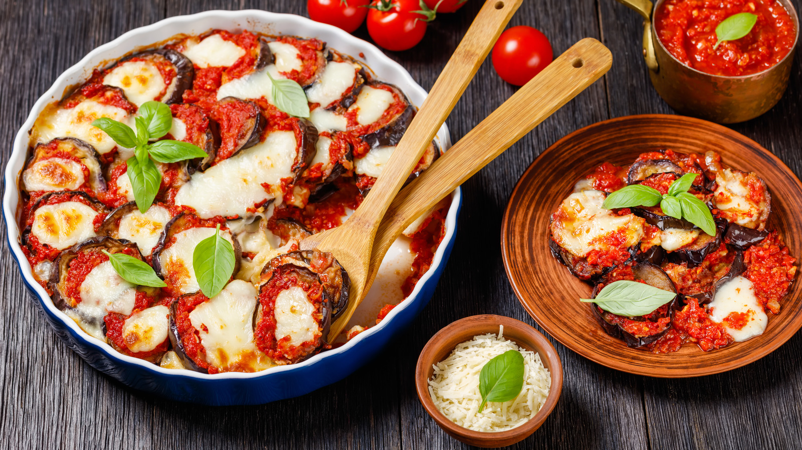 For Foolproof Crispy Eggplant Parm, Think Small