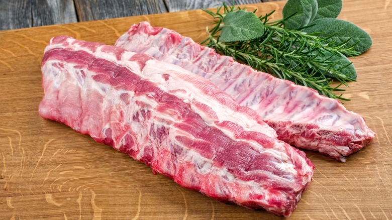 St. Louis pork spare ribs