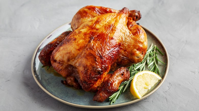 whole roast chicken