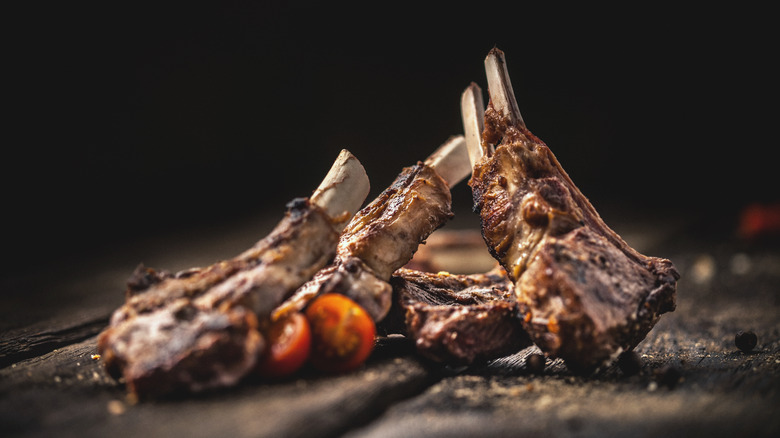 grilled lamb chops