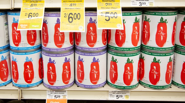 canned San Marzano tomatoes