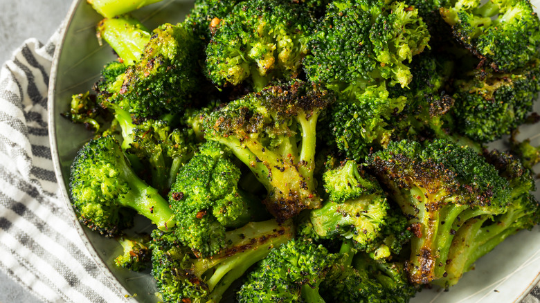 roasted broccoli