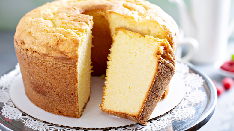 homemade angel food cake