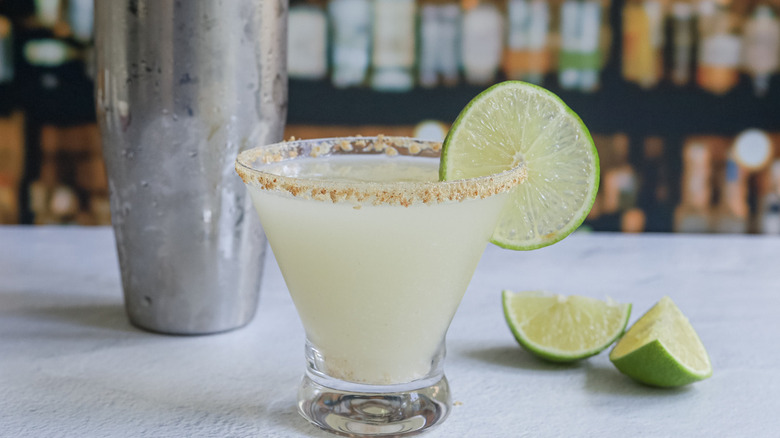 key lime pie martini