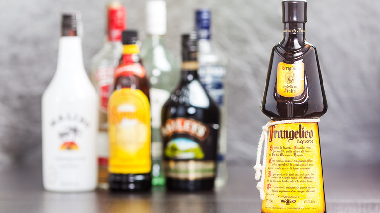 Frangelico and other liqueurs