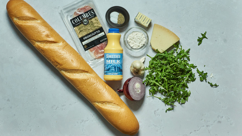 ingredients for french bread pizza