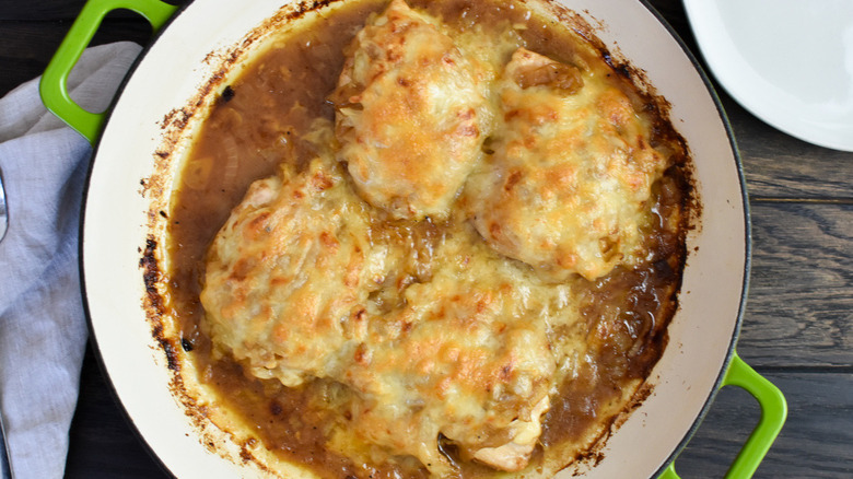 chicken bake with cheese