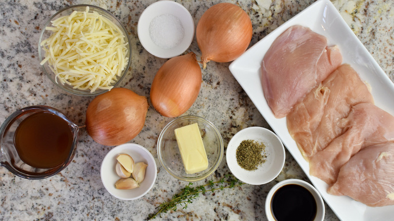 ingredients for chicken bake