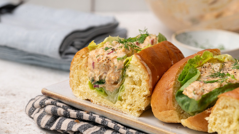 crab salad sandwiches