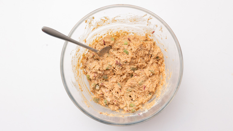 crab salad in a bowl