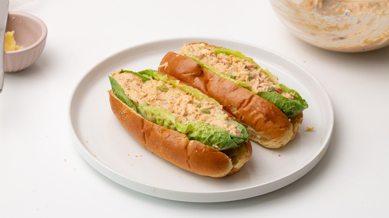 crab salad sandwiches