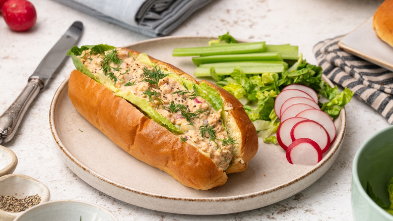 crab salad sandwiches