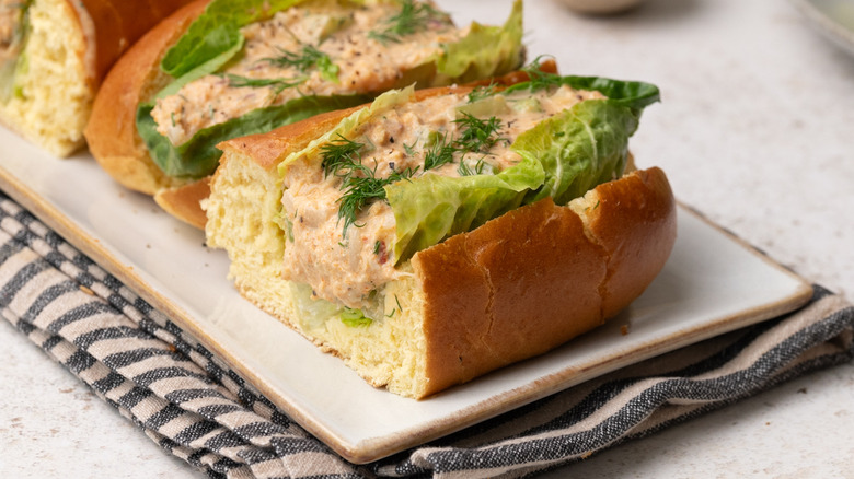 crab salad sandwiches