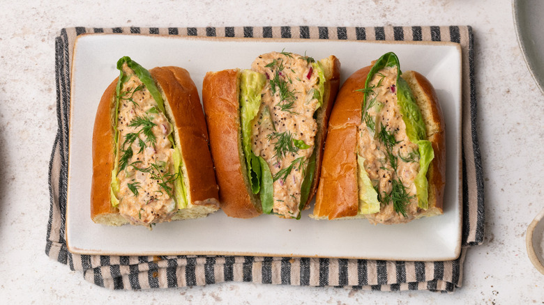 crab salad sandwiches