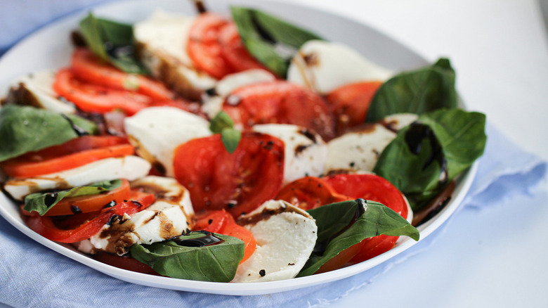 tomato and mozzarella salad