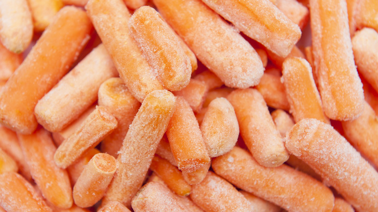 frozen baby carrots