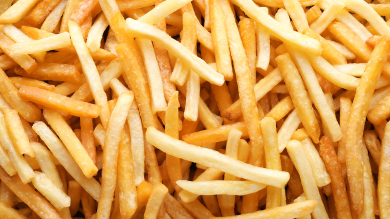 Golden french fries