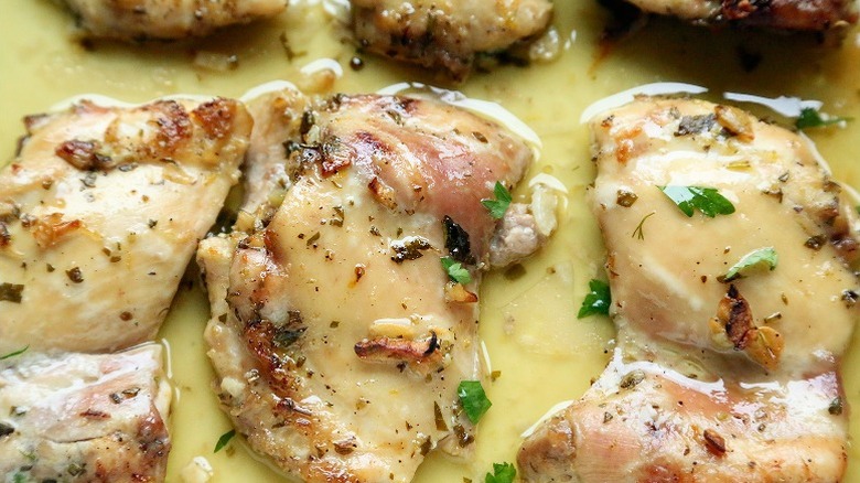 baked chicken thighs