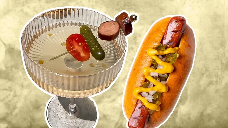 hot dog martini