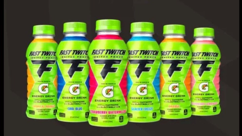 Gatorade Fast Twitch energy drinks