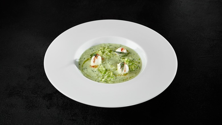 Cucumber gazpacho