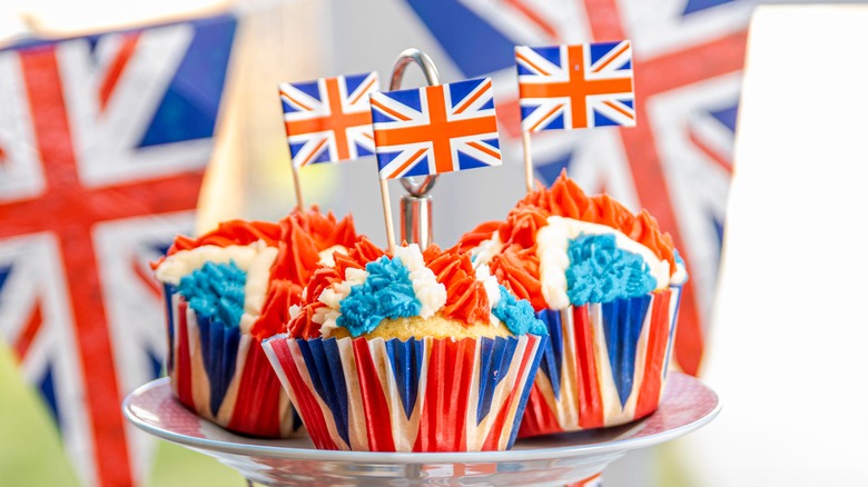 British Jubilee cupcakes