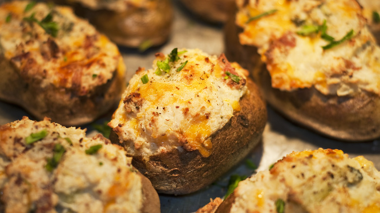 Twice baked potatoes