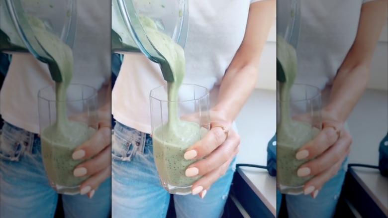 Green coffee smoothie