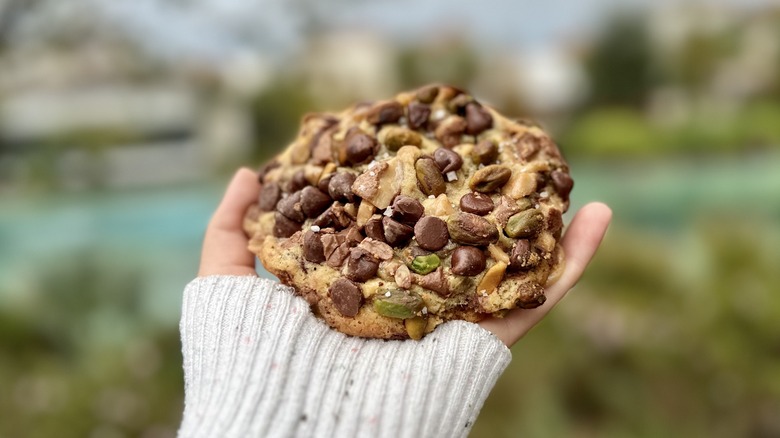 Pistachio Toffee Chocolate Chip cookie