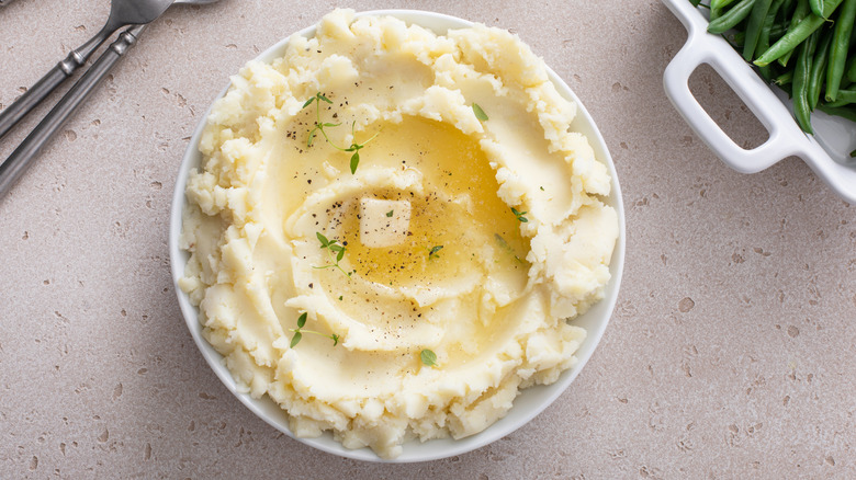 mashed potatoes