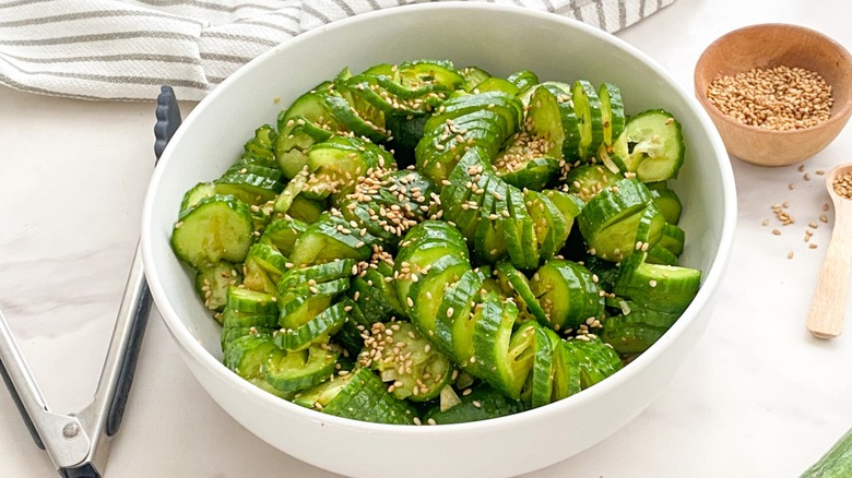 Korean cucumber salad