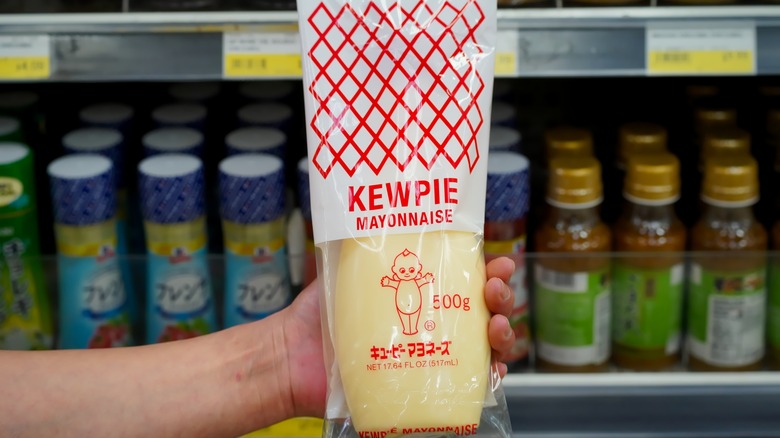 Tube of Kewpie mayonnaise 