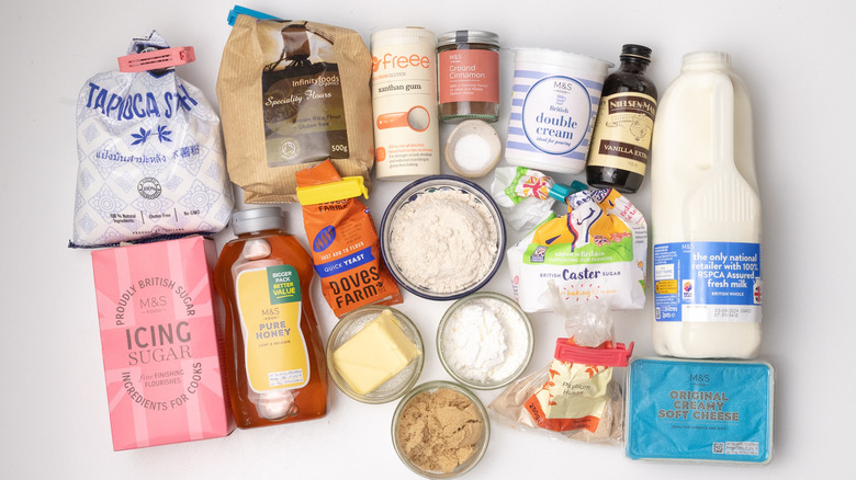 gluten-free cinnamon roll ingredients