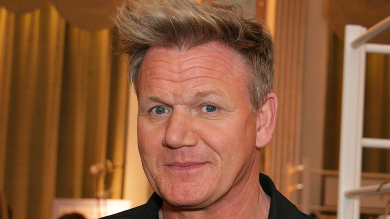 Gordon Ramsay smiling