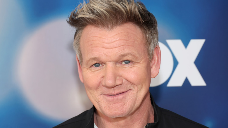 Gordon Ramsay smiling