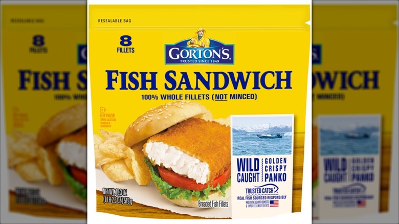 Gorton's Fish Sandwich 100% Whole Fillets
