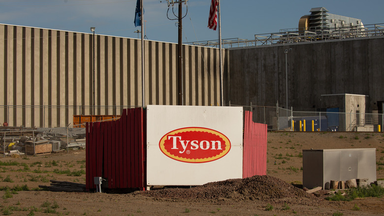 Tyson plant where workers tested positive for COVID