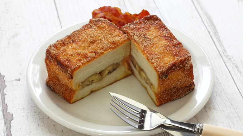 Tonga toast on a plate