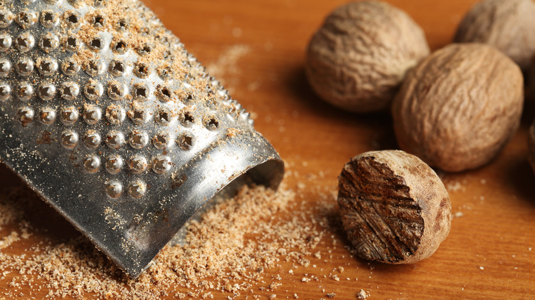 freshly grated whole nutmeg