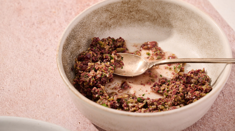 tapenade in a bowl