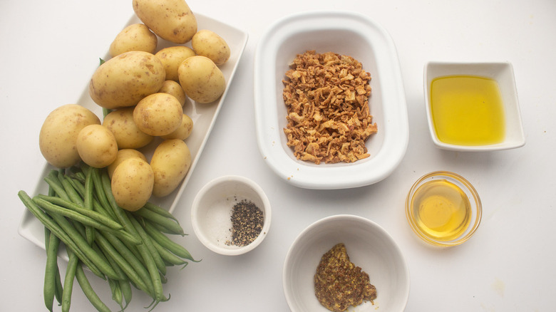 green bean potato salad ingredients