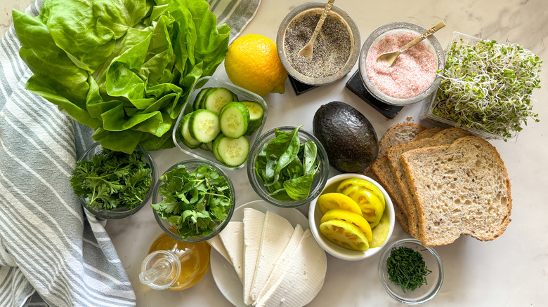 green goddess sandwich ingredients