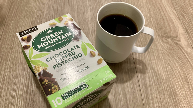 Green Mountain pistachio coffee