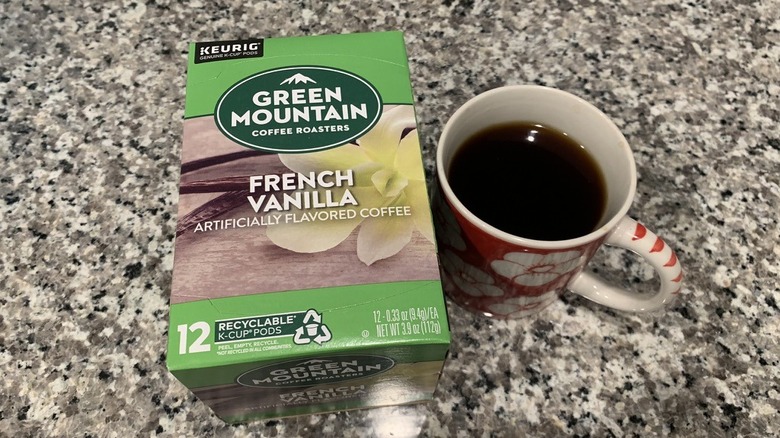 Green Mountain French Vanilla coffee