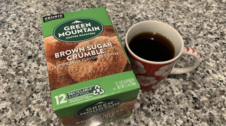 Green Mountain brown sugar coffee 