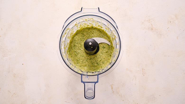 salsa in a food processor