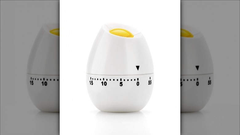 egg-shaped egg timer